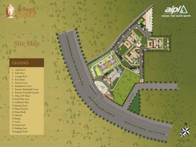 AIPL The Peaceful Homes Gurgaon, Southern Periphery Road (SPR) Flats Apartments, Luxury