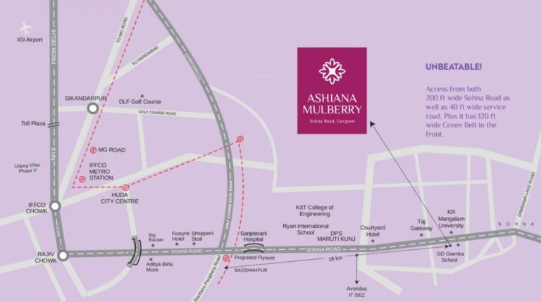 Ashiana Mulberry Sector 11 Sohna, Sohna Apartment, Residential