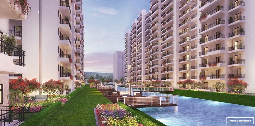 Central Park Flower Valley Aqua Front Towers Sector 11 Sohna, Sohna Flats & Apartments, Luxury