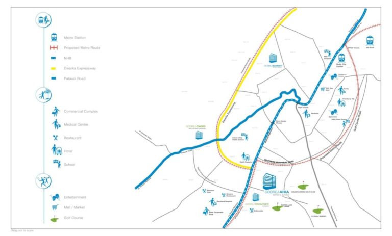 Godrej Aria Gurgaon, New Gurgaon (NH8) Apartment, Residential