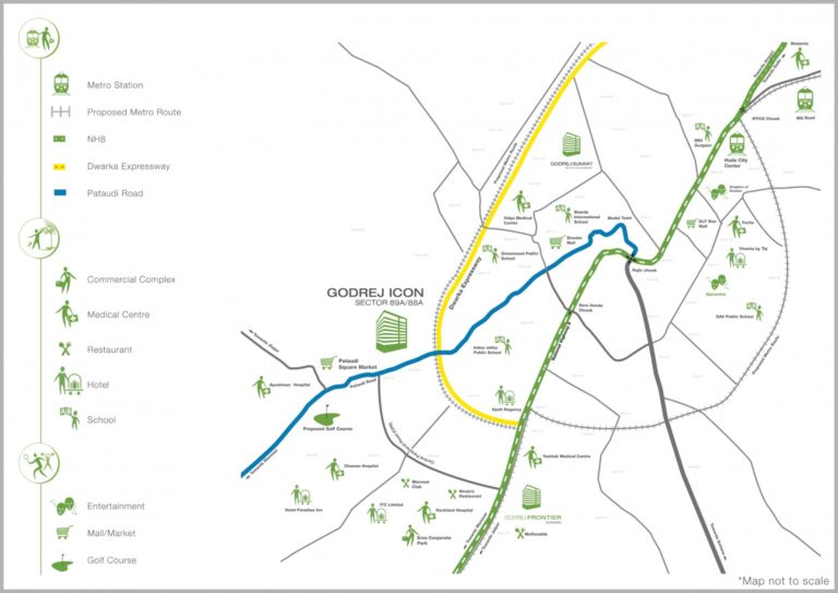 Godrej Icon Gurgaon, New Gurgaon (NH8) Flats Apartments, Luxury