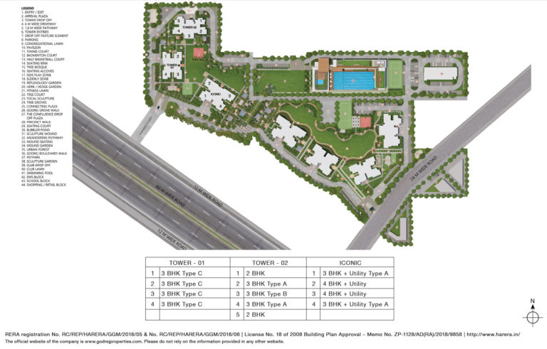 Godrej Meridien Dwarka Expressway, Gurgaon Flats Apartments, Luxury