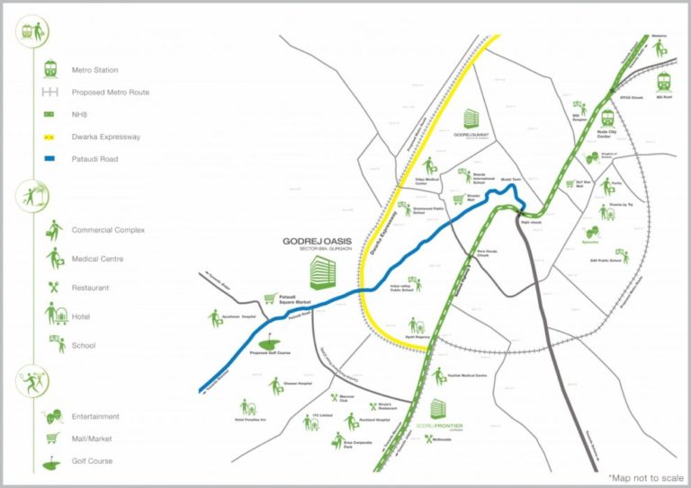 Godrej Oasis Gurgaon, New Gurgaon (NH8) Flats, Apartments Luxury