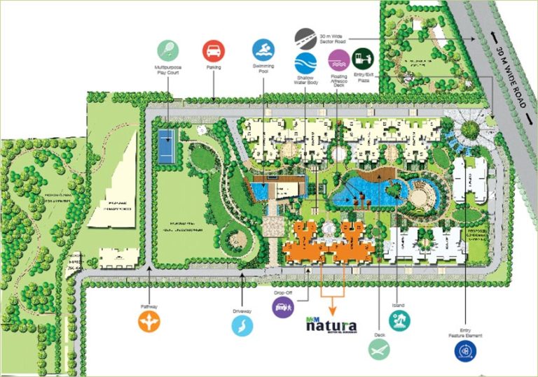 M3M Natura Gurgaon, New Gurgaon (NH8) Flats & Apartments, Luxury Master-Plan