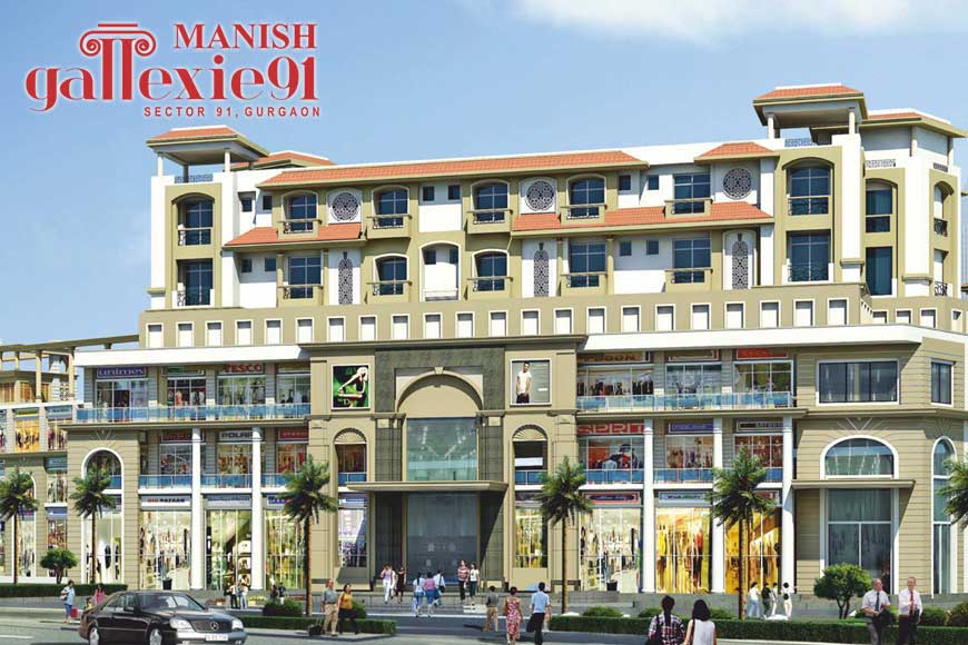 Manish-Gallexie Sector 91, Gurugram, Haryana 122505 India Gurgaon New Gurgaon (NH8)Commercial Retail Shop