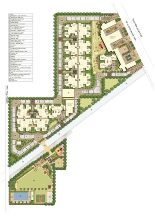 Mrg World Ultimus Affordable Housing Sector 90 Gurgaon Gurgaon, New Gurgaon (NH8) Affordable, Affordable Homes-Site-Plan