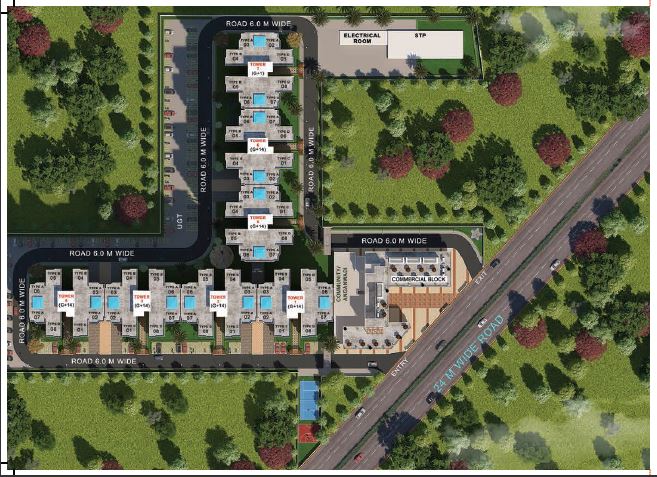 Pyramid Pride Affordable Housing Sector 76 Gurgaon Gurgaon, New Gurgaon (NH8) Affordable, Affordable Homes Site-Plan