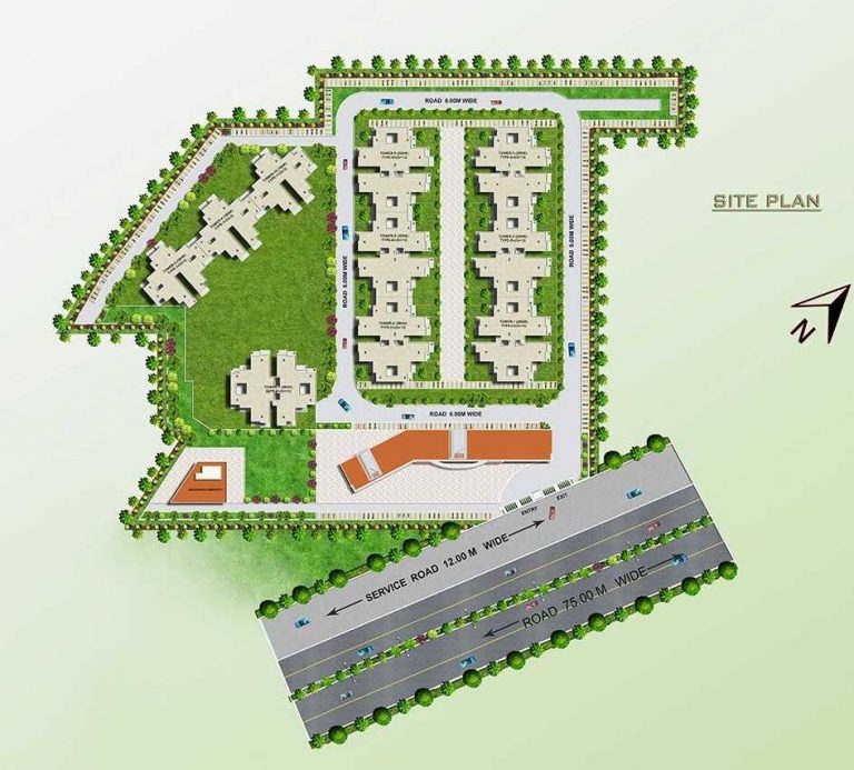 Pyramid Elite Affordable Housing Sector 86 Gurgaon Gurgaon New Gurgaon (NH8) Affordable, Affordable Homes SITE-PLAN