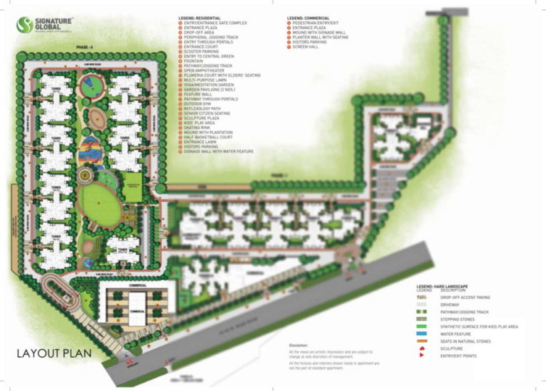 Signature Global Orchard Avenue Affordable Housing Sector 93 Gurgaon Gurgaon New Gurgaon (NH8) Affordable Affordable Homes Site-Plan