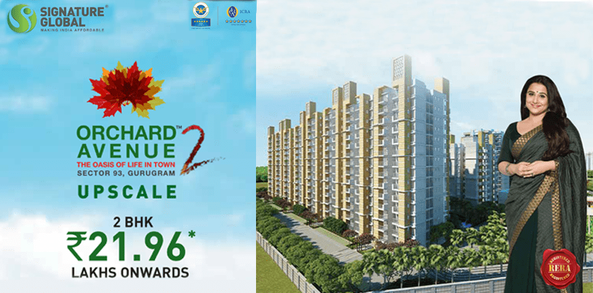 Signature Global Orchard Avenue 2 Affordable Housing Sector 93 Gurgaon Gurgaon New Gurgaon (NH8) Affordable Affordable Homes