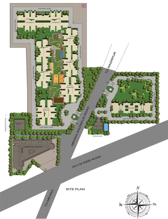 GLS Avenue 51 Affordable Housing Sector 92 Gurgaon,Gurugram Affordable, Affordable Homes SITE PLAN