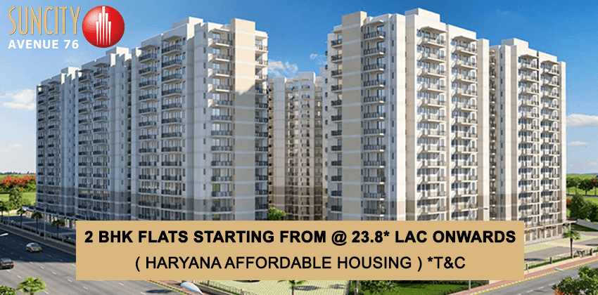 Suncity Avenue 76 Affordable Housing Sector 76 Gurgaon Affordable Affordable Homes