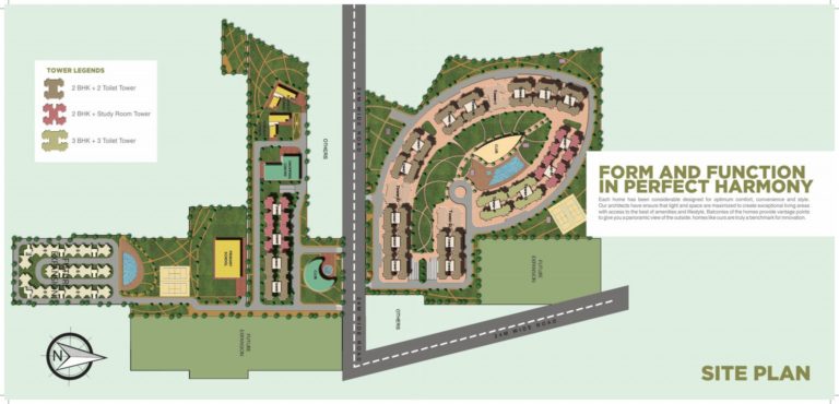 Supertech-Hues Sector 11 Sohna Sohna Flats & Apartments, Luxury, Residential Location-Map Site-Plan