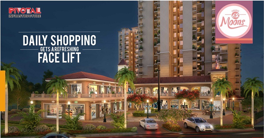 Pivotal Paradise 62 Moons Affordable Shops Sector 62 Gurgaon,Gurugram Gurgaon Commercial, Retail Shop