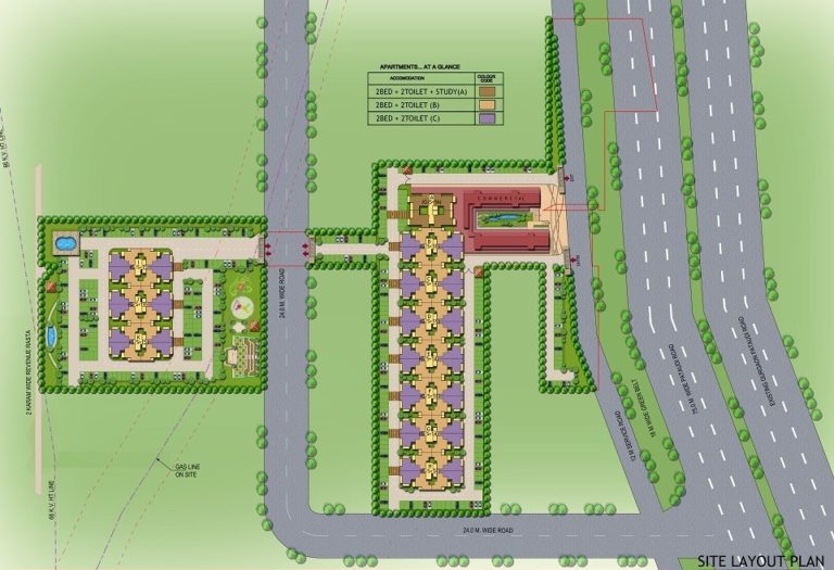 Signature Global The Roselia Affordable Housing Sector 95A, Gurgaon, Gurugram Affordable Affordable Homes siteplan-95A